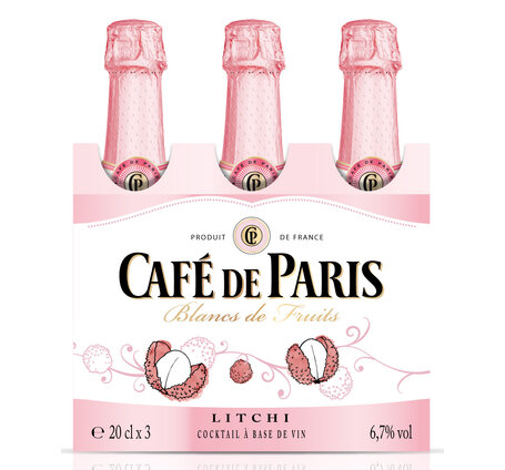 Café de Paris Litchi 20 cl France (Preis pro Flasche!)