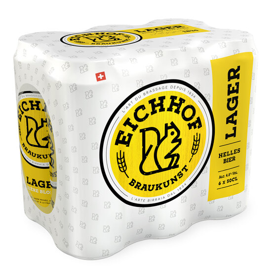 Eichhof Lager Dose 50 cl 6-Pack