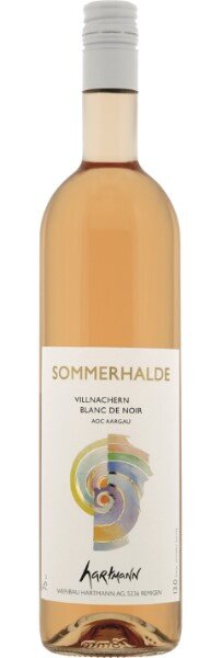 Sommerhalde Blanc de Noir Villnachern AOC Weinbau Hartmann Remigen