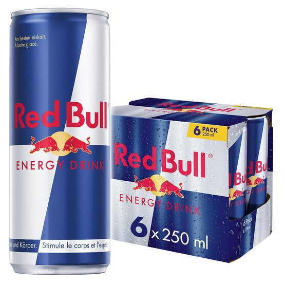 Red Bull Energy Drink 6-Pack Dose