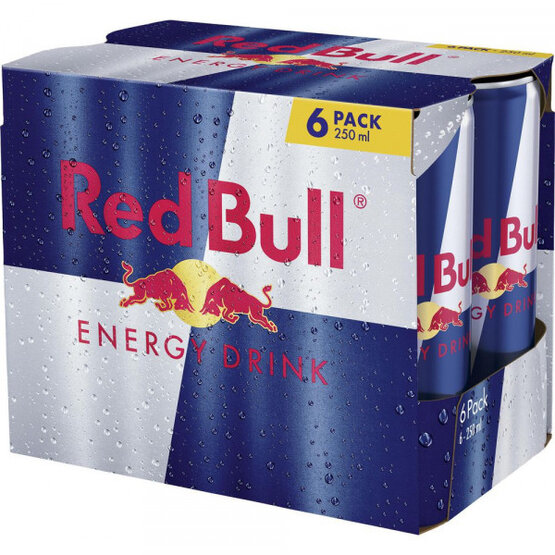 Red Bull Energy Drink 6-Pack Dose