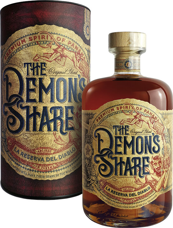 Rum The Demon's Share 6 years in Geschenkdose