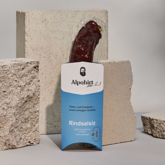 Rindsalsiz Alpahirt 120 g (Rindfleisch)