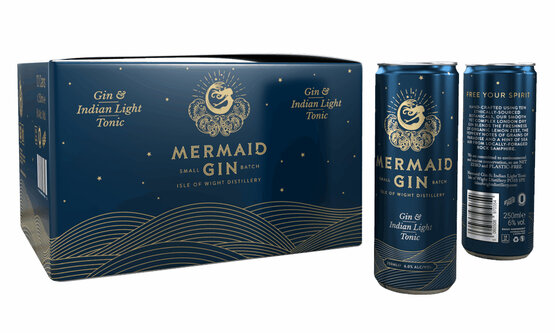 Gin Mermaid Gin & Tonic Dose 25 cl Isle of Wight 