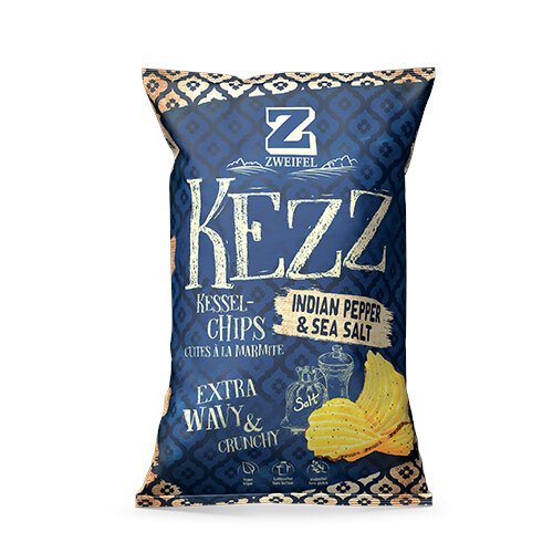 Zweifel Kezz Indian Pepper & Sea Salt 110g