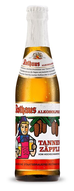 Rothaus Tannenzäpfle alkoholfrei 33 cl MW 10er Harass (auf Anfrage)