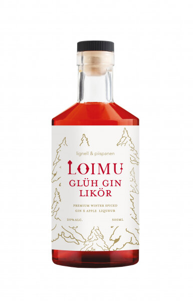 Gin Loimu Premium Glüh Gin Likör aus Finnland 