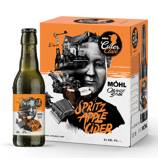 Möhl Spritz Apple Cider 33 cl EW-Flasche (K4x6) 