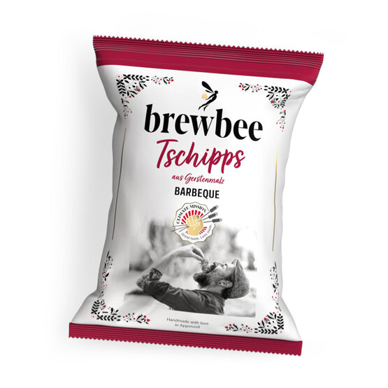 Brewbee Tschipps aus Gerstenmalz Barbeque 90g
(1 Karton = 20 Säckli)