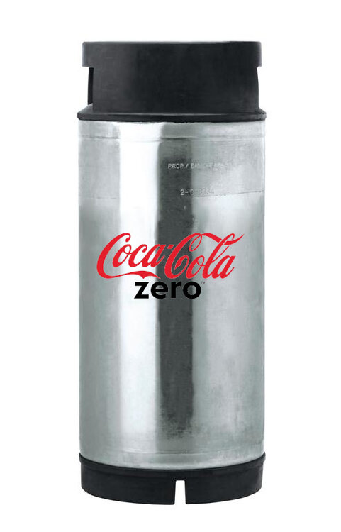 Coca-Cola ZERO Postmix 10 L Tank Depot 50.--