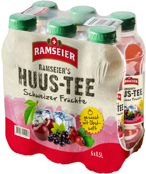 Ramseier Huus-Tee Früchte 50 cl PET 6-Pack