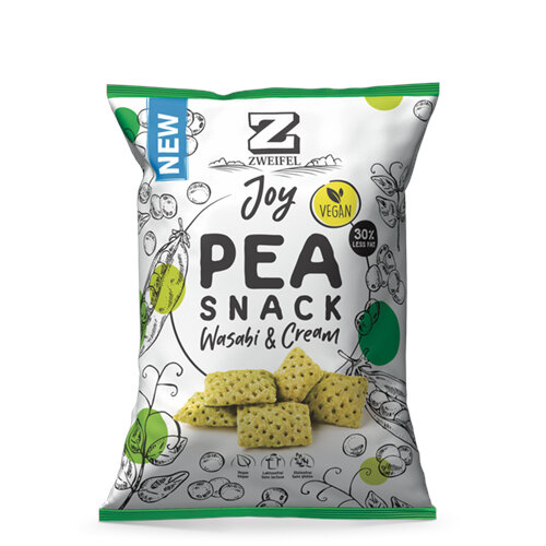 Zweifel Joy Pea Snack Wasabi & Cream 80g