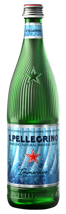 S.Pellegrino LUXURY 75 cl Glas EW Mineral mit Kohlensäure