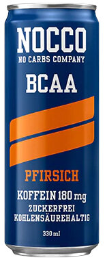 NOCCO BCAA Pfirsich 33 cl Dose (auf Anfrage)