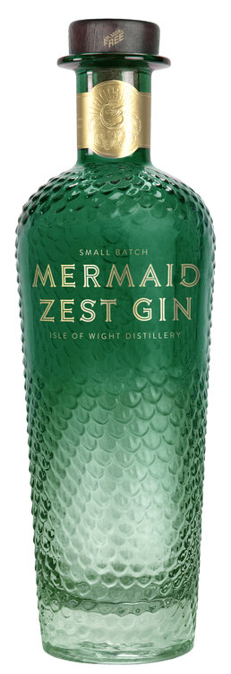 Gin Mermaid ZEST Isle of Wight Small Batch Gin 