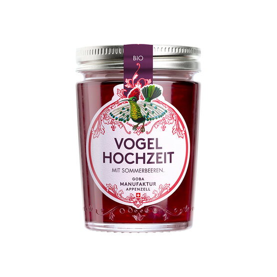 Konfitüre Vogelhochzeit Beeren GOBA 135g