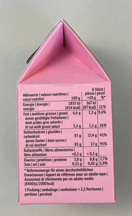 Flauder Nidelzeltli weich Böxli GOBA 50g