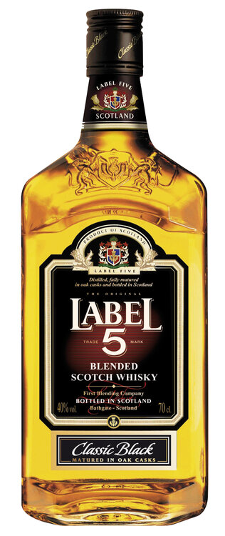 Whisky Label 5 Blended Scotch Whisky