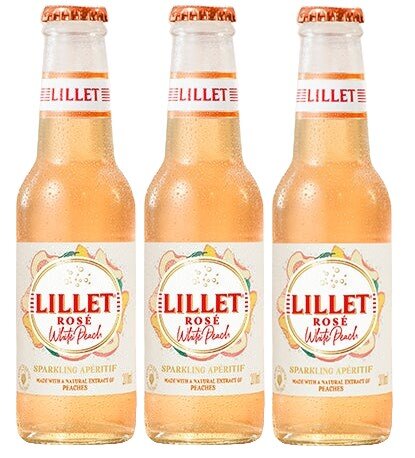 Lillet Rosé White Peach 10% Vol. Ready to drink 20 cl EW Glas Preis pro 3-Pack