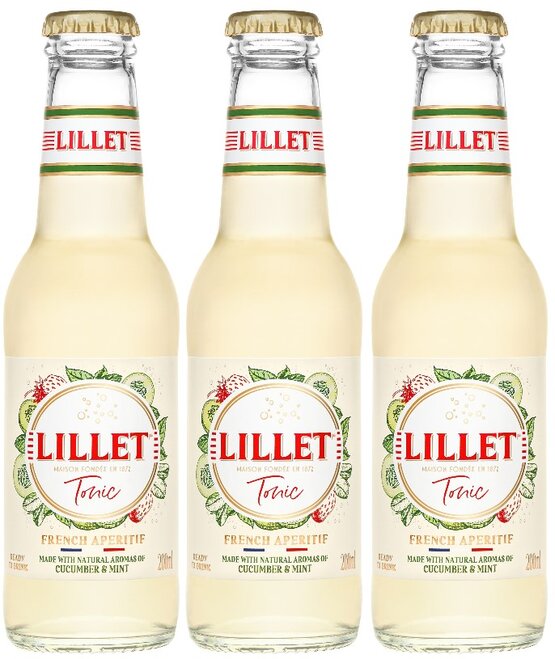 Lillet Tonic 10% Vol. Ready to drink 20 cl EW Glas Preis pro 3-Pack