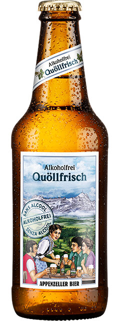 Appenzeller Quöllfrisch alkoholfrei 33 cl 10-Pack EW