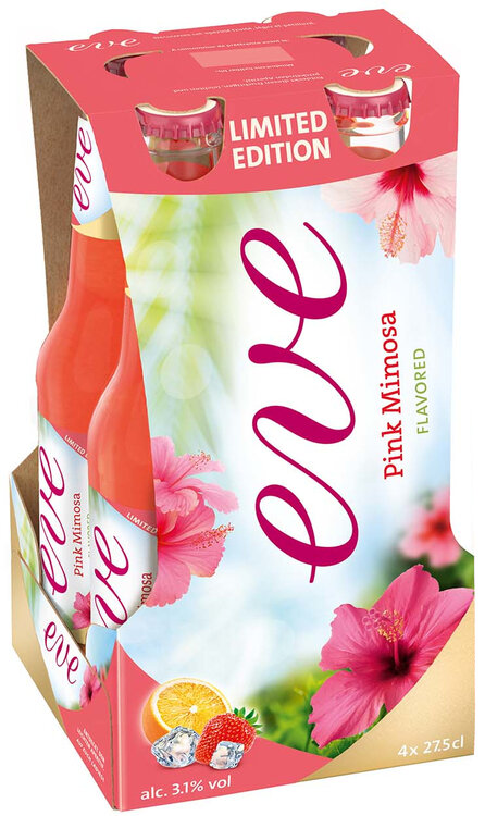 Eve Pink Mimosa 4-Pack EW-Flasche (Limited Edition)