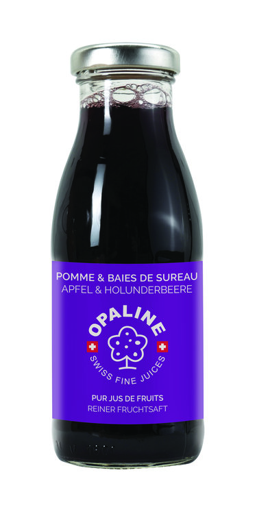 Opaline Apfel Holunderbeere 25cl EW-Flasche