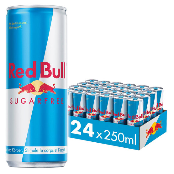 Red Bull Sugarfree Energy Drink, 24-Pack