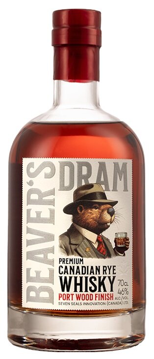 Whisky Beaver's Dram Premium Canadian Rye Port Wood Finish