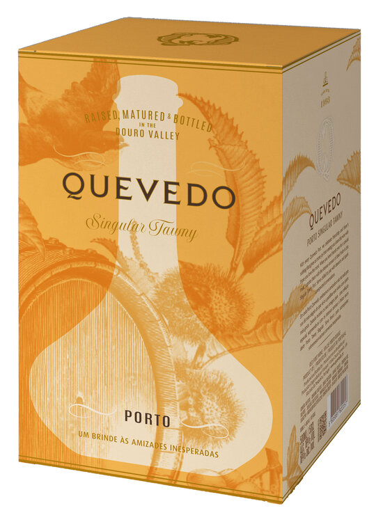 Porto Quevedo Decanter Tawny Singular 50 cl in Geschenkbox