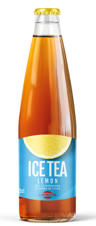 Lufrutta Ice Tea Lemon 33 cl MW Glas