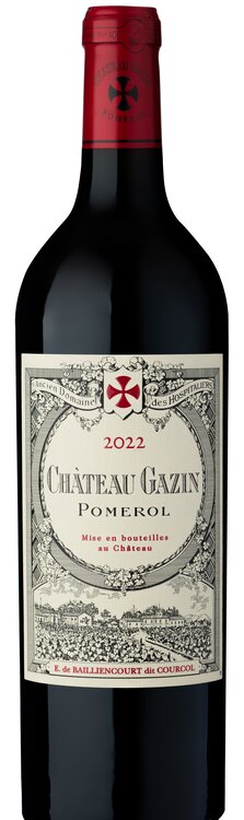 Château Gazin (92-94 Punkte Robert Parker) (Auslieferung Frühling 2025)