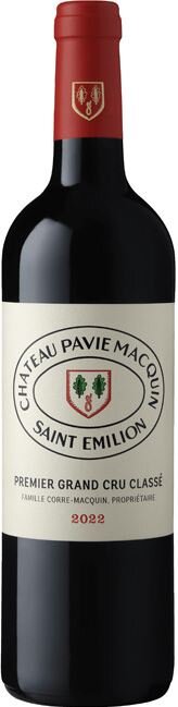 Château Pavie Macquin (94-96 Punkte Robert Parker) (Auslieferung Frühling 2025)