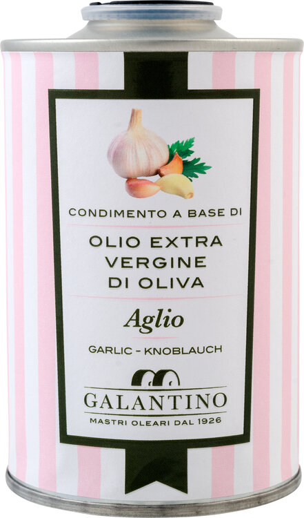 Olivenöl extra Vergine mit Knoblauch Galantino 250ml