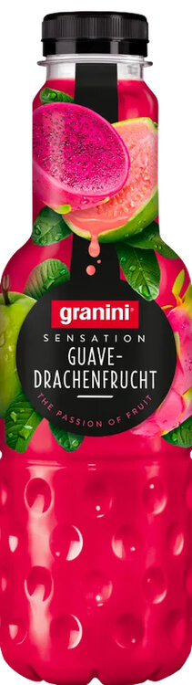 Granini Sensation Guave-Drachenfrucht 75 cl PET (auf Anfrage)