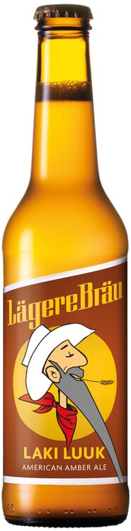 Lägere Bräu Laki Luuk American Amber Ale 33 cl EW 