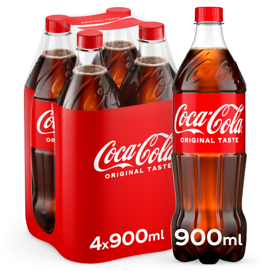 Coca-Cola 90 cl PET 2x4-Pack (auf Anfrage)