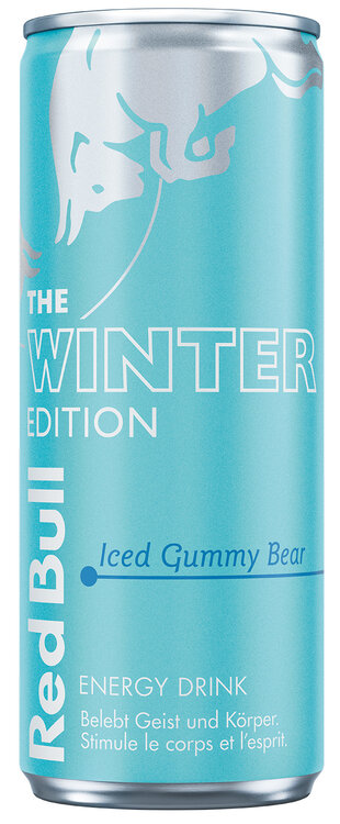 Red Bull Winter 2024 / 25 Edition Iced Gummy Bear Energy Drink