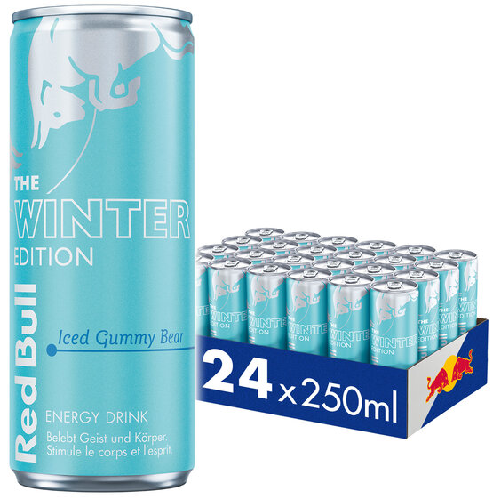 Red Bull Winter 2024 / 25 Edition Iced Gummy Bear Energy Drink