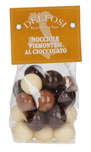 Nocciole Piemontese IGP bianchi e neri 100 g