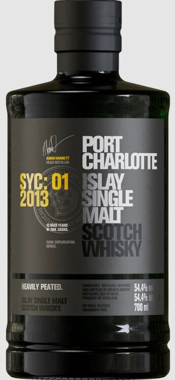 Bruichladdich Port Charlotte SYC:01 2013 Single Malt Islay