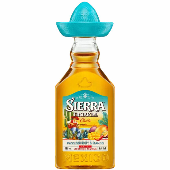 Tequila Sierra Tropical Chilli Passionfruit & Mango 5 cl Portion