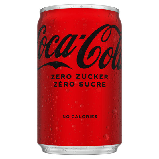 Coca-Cola Zero 15 cl Dosen (auf Anfrage)