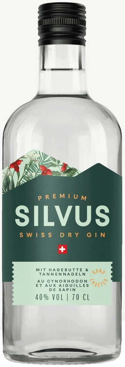 Gin Silvus Swiss Dry Gin (auf Anfrage)