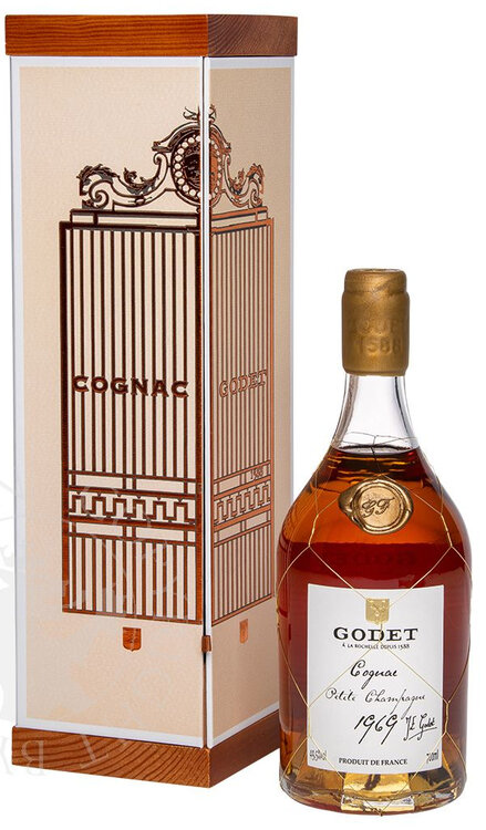 Cognac Godet Single Cask 1969