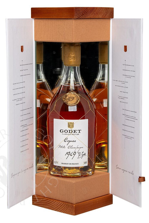 Cognac Godet Single Cask 1969