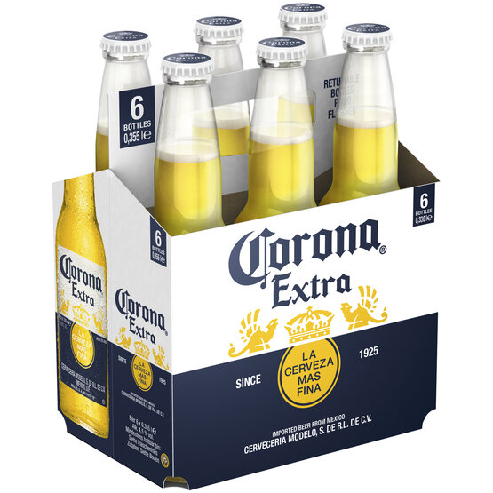 Corona Extra Beer 33 cl Flasche Mexico 6-Pack