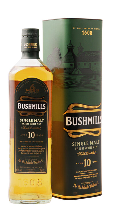 Whiskey Bushmills Malt 10 Years Irish