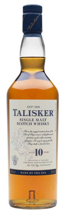 Whisky Talisker 10 Years Isle Skye Single Malt