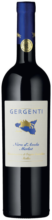 Nero d'Avola e Merlot Gergenti IGT Sizilien

